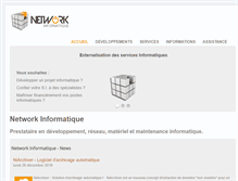 Tablet Screenshot of network.fr